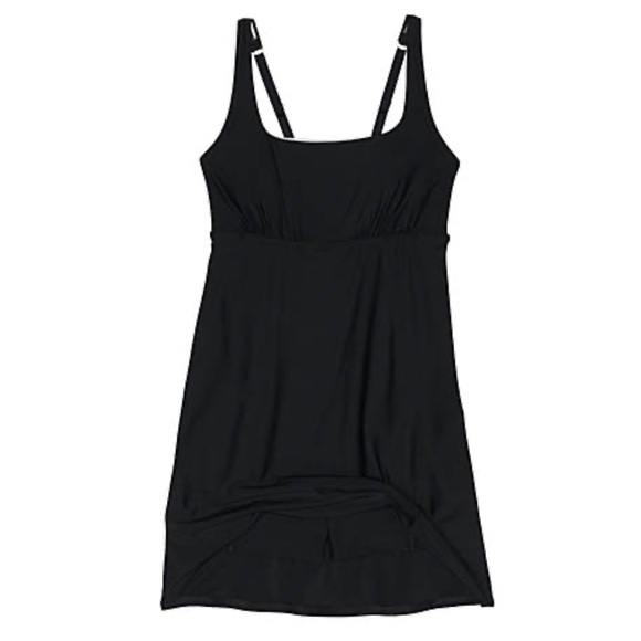 NWT Lands End Womens Black Swim Dress Bathing Suit SIZE 8 - Picture 4 of 10